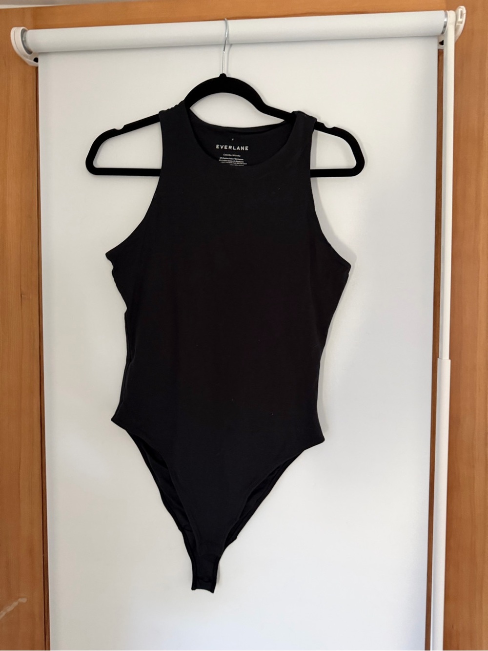 Everlane women’s Black Sleeveless One-Piece